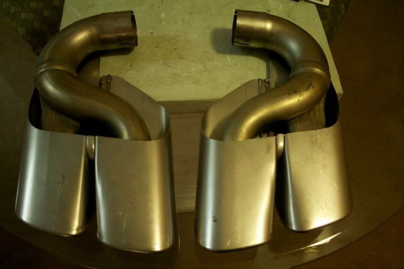 For Sale Porsche Cayenne Turbo OEM Exhaust Tips Club Touareg Forum